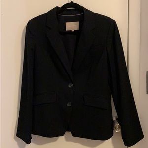 Banana Republic navy pin stripe suit jacket